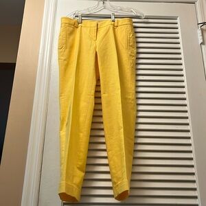 Loft pleated capri pant